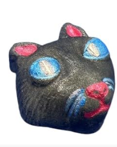 Black Cat Bath Bomb - Movie Inspired Cora Cat & Buttons Horror Bath Bomb for Relaxation - Perfect for Halloween, Spa Nights & Gift Giving
