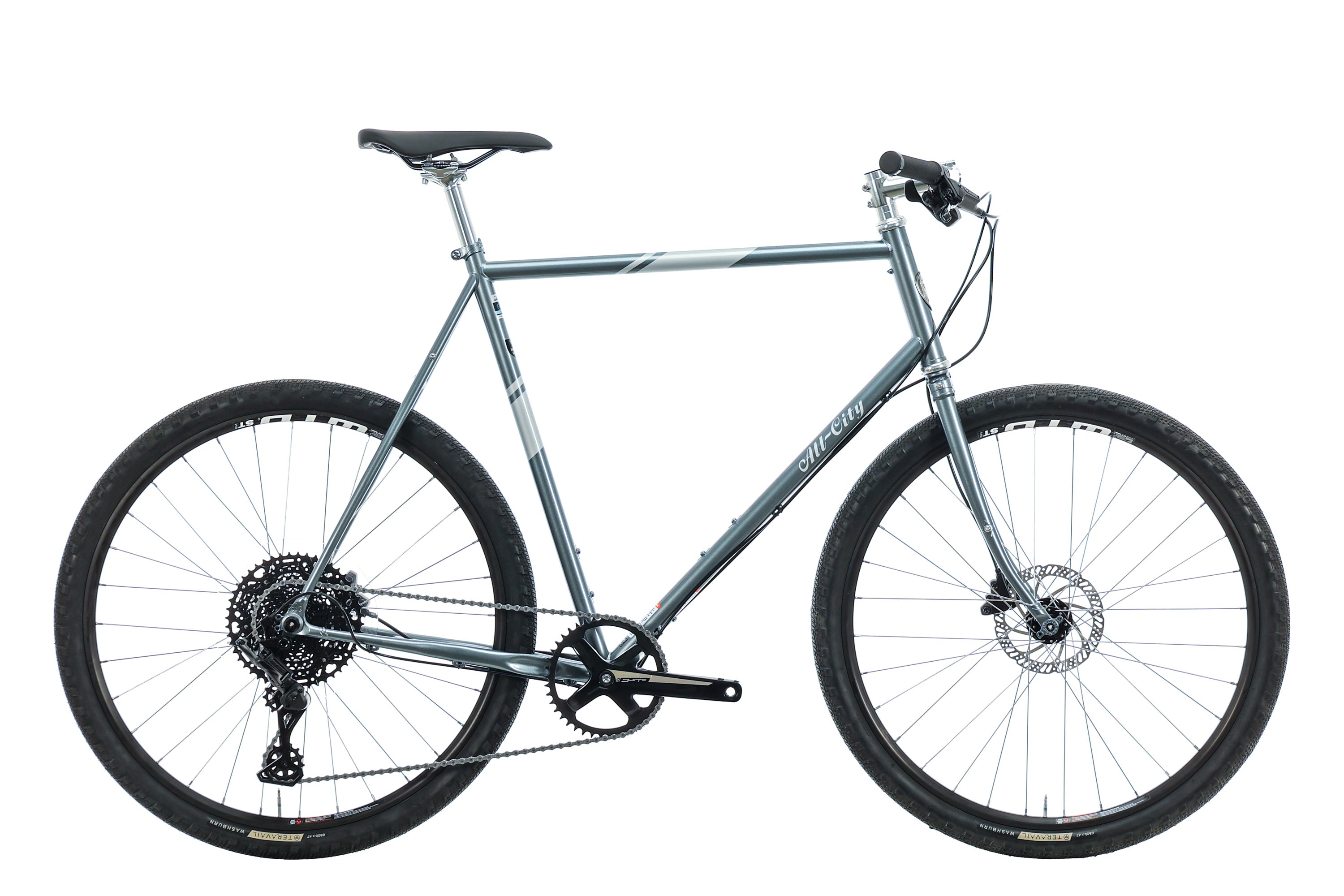 All City Space Horse MicroSHIFT Touring Bike 2023 - 61cm Road Bike for Commuting, Adventure & Long-Distance Cycling