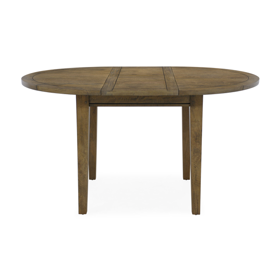 Tuscany Small Round Extendable Dining Table 1000/1400mm - Perfect for Small Spaces, Kitchen Nooks & Cozy Dining Rooms
