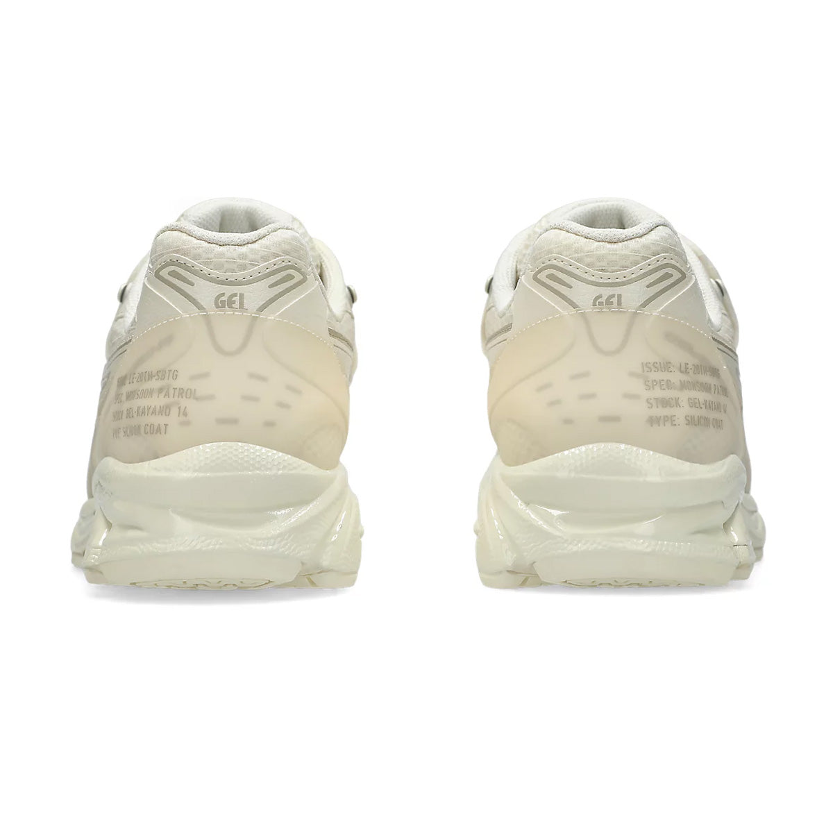 SBTG Limited Edition ASICS GEL-Kayano 14 'Monsoon Patrol Cream' Running Shoes - Premium Comfort for Jogging, Gym Workouts & Streetwear Fashion