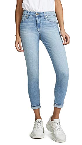 Joe's Jeans Women's Icon Mid-Rise Skinny Crop Jean - Stretch Denim Pants for Women | Comfortable & Stylish for Casual Wear, Office & Night Out