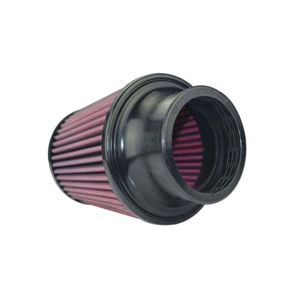 INJEN X1017BR 8-Layer Oiled Cotton Gauze Air Filter (Black/Red) - High Performance Replacement Air Filter for Cars, Trucks & SUVs - Improves Engine Airflow & Protection