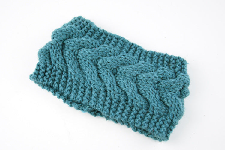 Warm Acrylic Thick Wool Knitted Headband for Women - Winter Fashion Hair Accessories - Perfect for Outdoor Activities & Cold Weather
