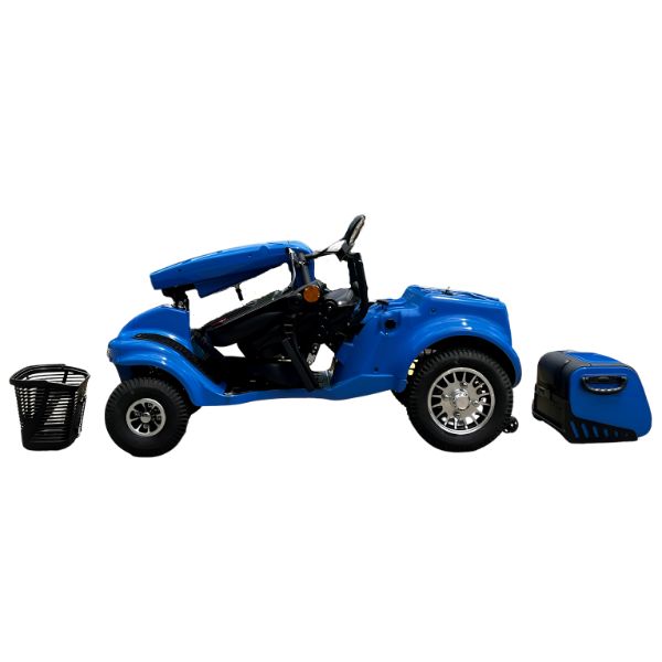 Gladiator 4 Wheel Bariatric Mobility Scooter - Heavy Duty Electric Wheelchair for Adults with 500 lbs Capacity - Ideal for Indoor & Outdoor Use, Travel, Shopping, and Daily Mobility Assistance