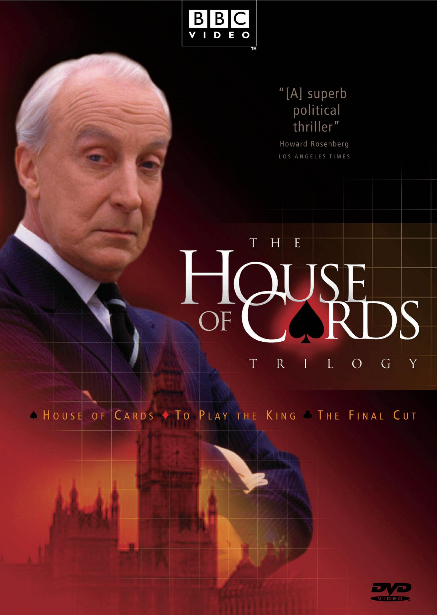 House of Cards Trilogy DVD Set - House of Cards, To Play the King & The Final Cut - Political Drama Series - Perfect for Binge-Watching & Collector's Gift