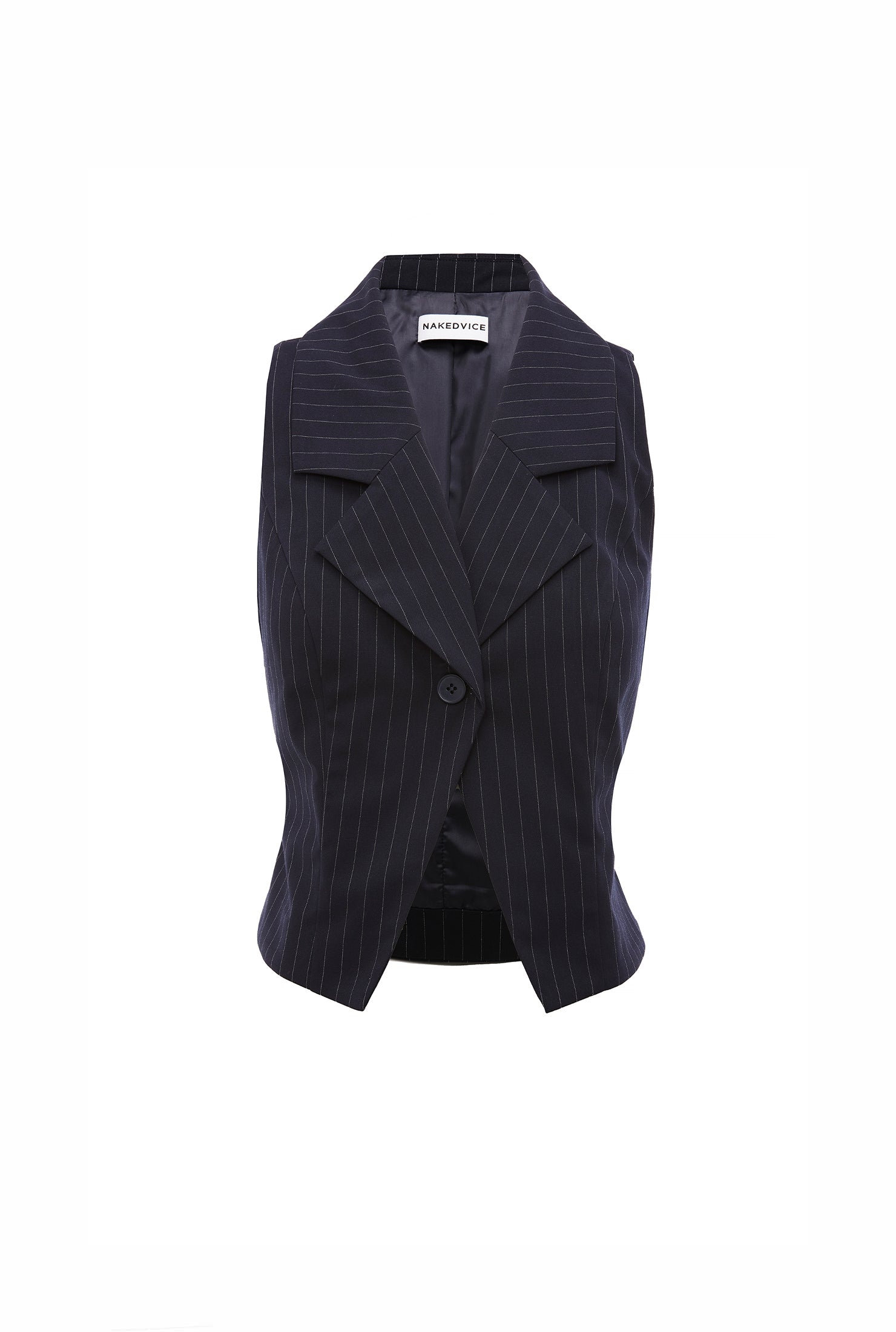 The Wren Vest Pinstripe - Stylish Men's Casual Vest for Business & Outdoor Wear - Perfect for Office, Travel & Outdoor Adventures