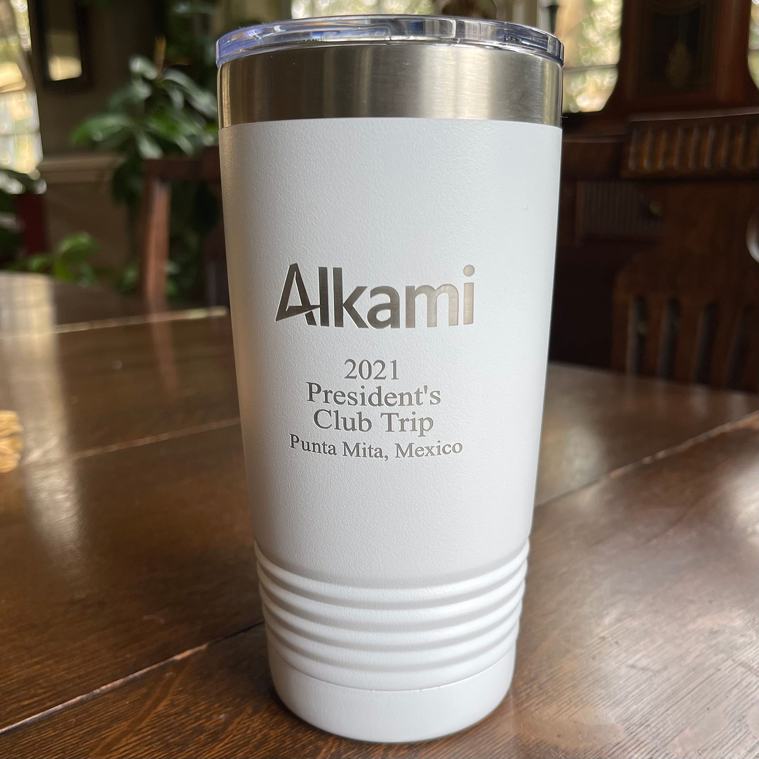 20oz Insulated Tumbler with Custom Logo - 9 Vibrant Colors (Red) - Perfect for Office, Gym & Outdoor Activities