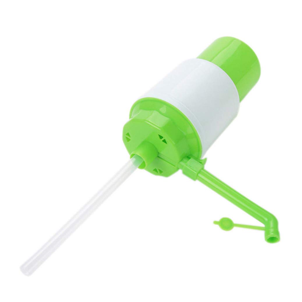 **GOMYIE Universal Manual Water Pump for 3-5 Gallon Bottles - Portable Hand Press Pump for Home, Camping & Outdoor Use (Green) | Perfect for Water Dispensers, Emergency Kits & Travel**