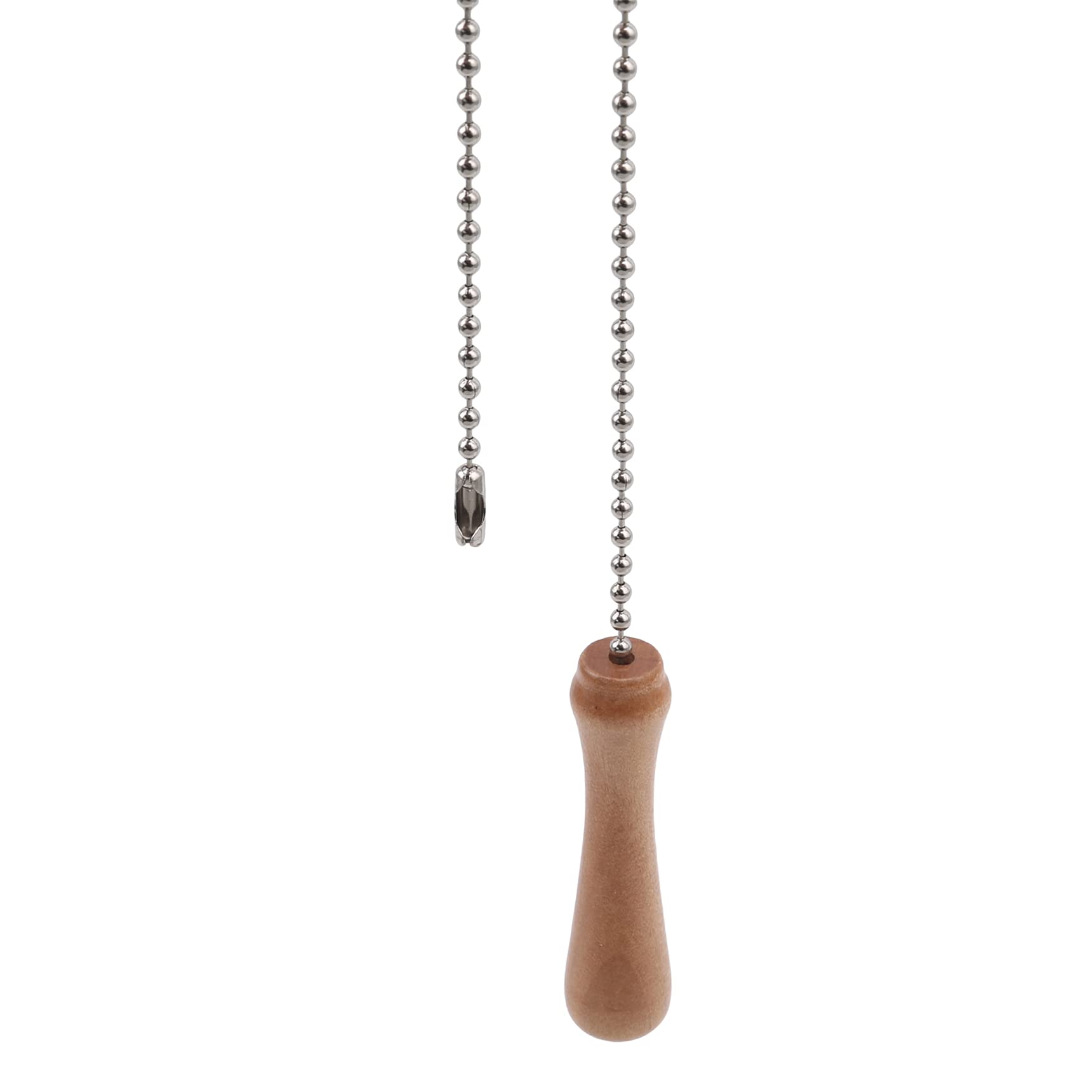 Wooden Ceiling Fan Pull Chain Extension - Replacement Pull Cord for Light & Fan Switch - Perfect for Home, Office, and Bedroom Lighting Control