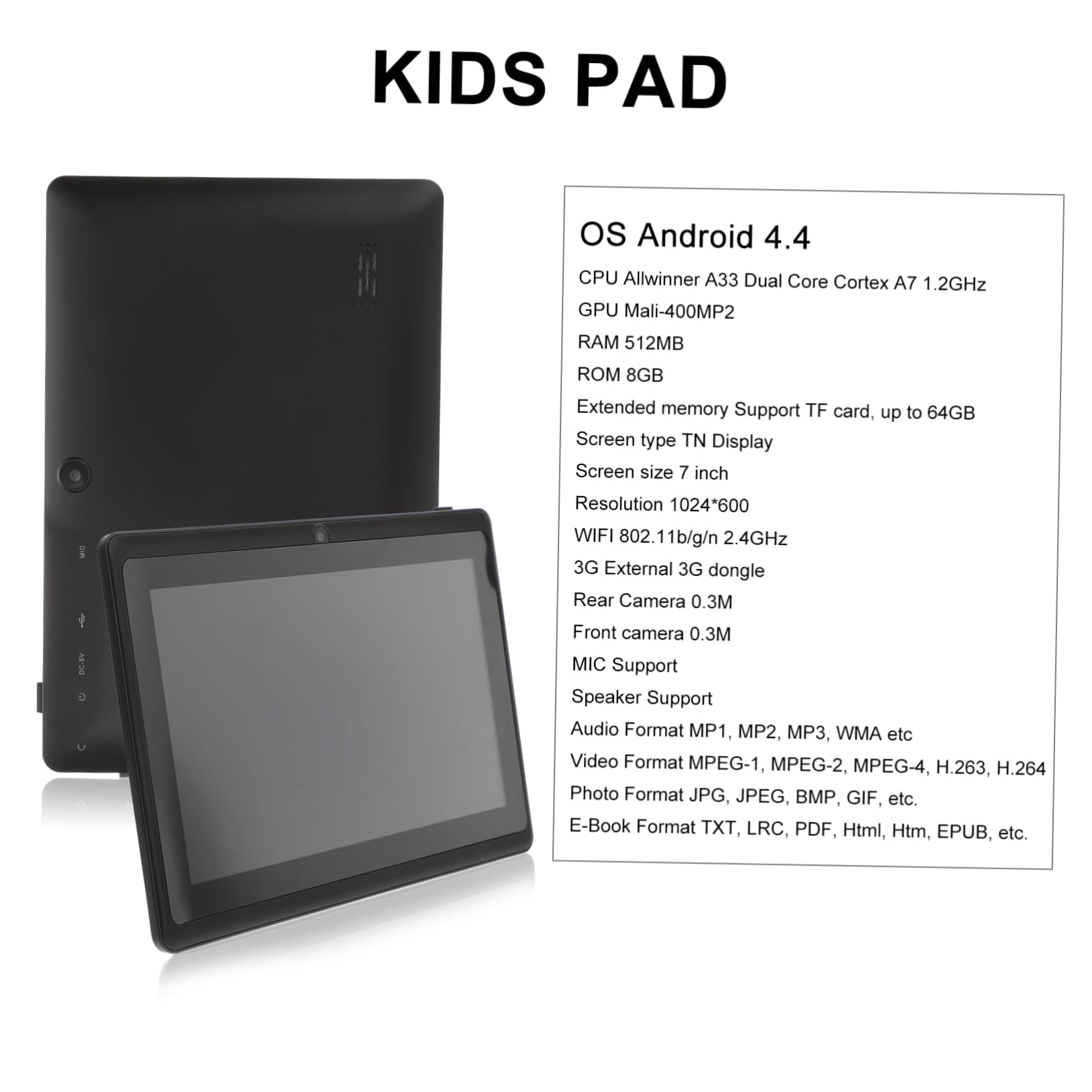 Uonlytech Kids Tablet - 7
