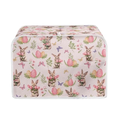 Tulips Floral Easter Bunny