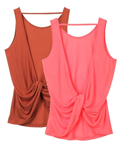 Dusty Orange/Neon Pink