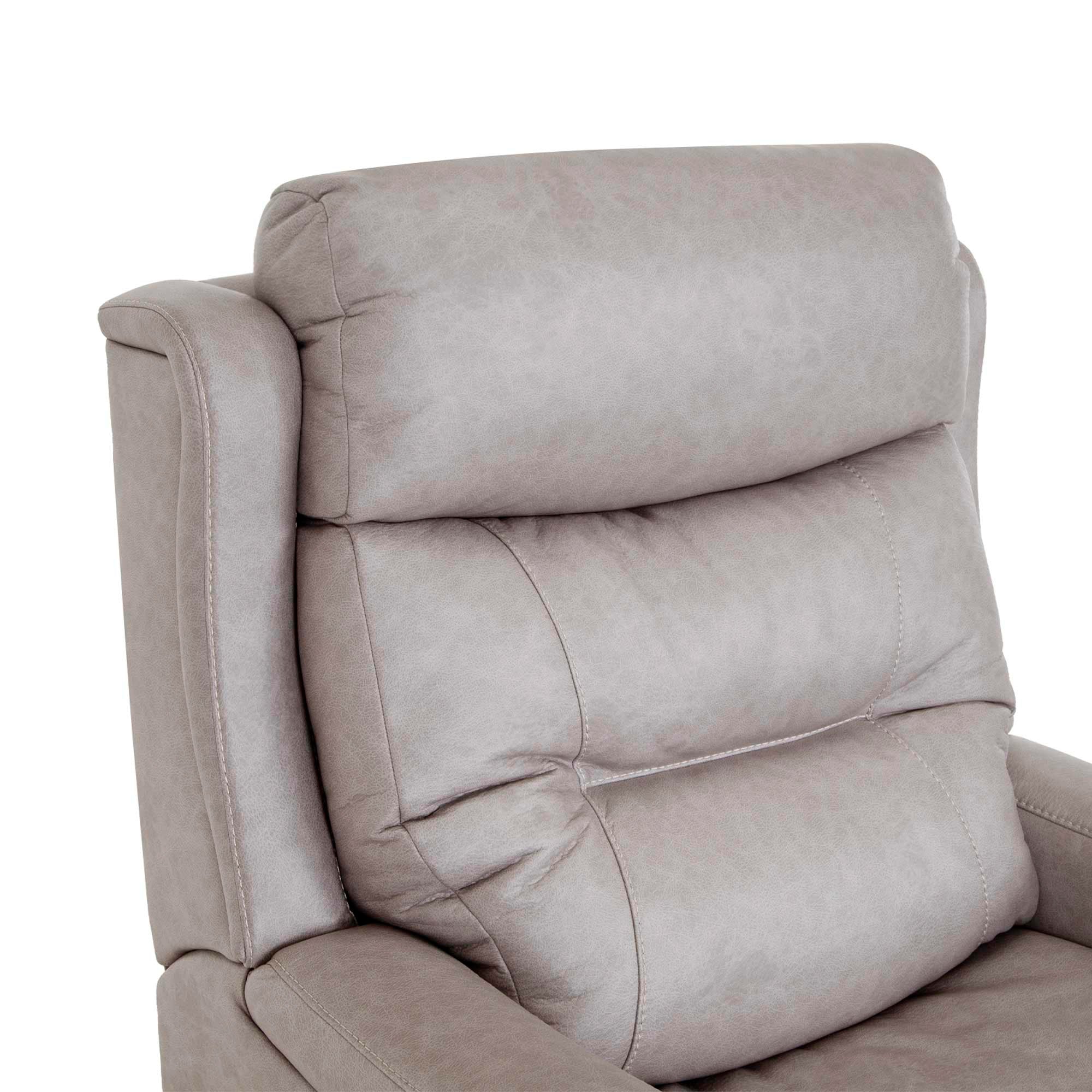 Lombard Power Rocker Recliner Chair - Electric Lift Reclining Sofa with Massage & Heat - Perfect for Living Room, Home Theater, and Elderly Comfort