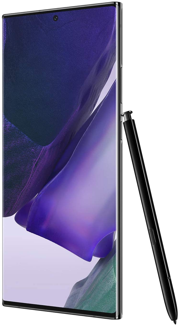 Samsung Galaxy Note 20 Ultra 5G 128GB AT&T Locked Renewed Smartphone - Mystic Black | Premium Android Phone for Mobile Gaming & Productivity | Long Battery Life for Work & Travel
