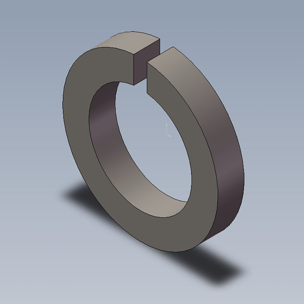 DC50 40 Spring Washer - High-Quality Stainless Steel Lock Washers for Automotive, Machinery & Industrial Applications - Secure Fastening Solution for Bolts and Nuts