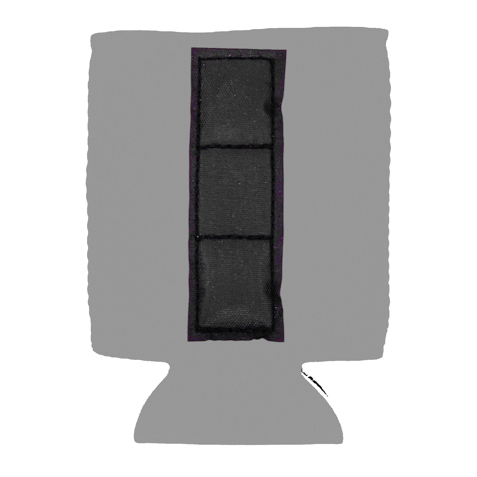 6 Pack Gray Blank Magnetic Can Coolers - Insulated Beer Koozies for Cans & Bottles - Perfect for Parties, BBQs, and Outdoor Events