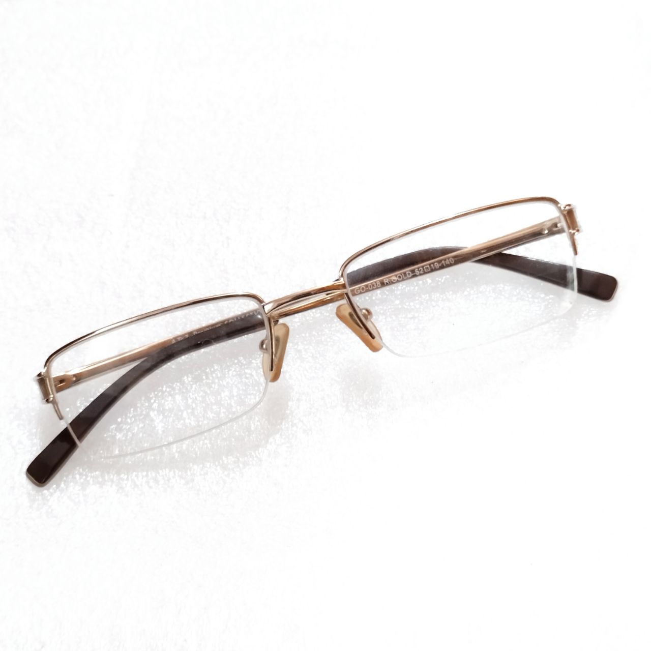 Premium Rectangle Gold Metal Frame Progressive No-Line Bifocal Glasses for Men & Women - Reading, Computer & Everyday Use