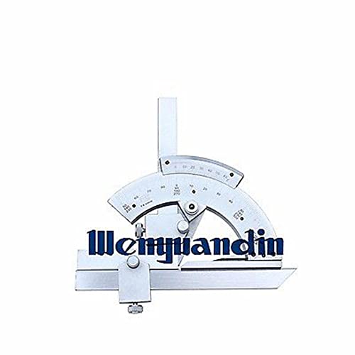 0-320 Degree Vernier Universal Bevel Protractor - Precision Angle Measuring Tool for Woodworking, Metalworking & Engineering (Ideal for Carpentry, Machining & DIY Projects)
