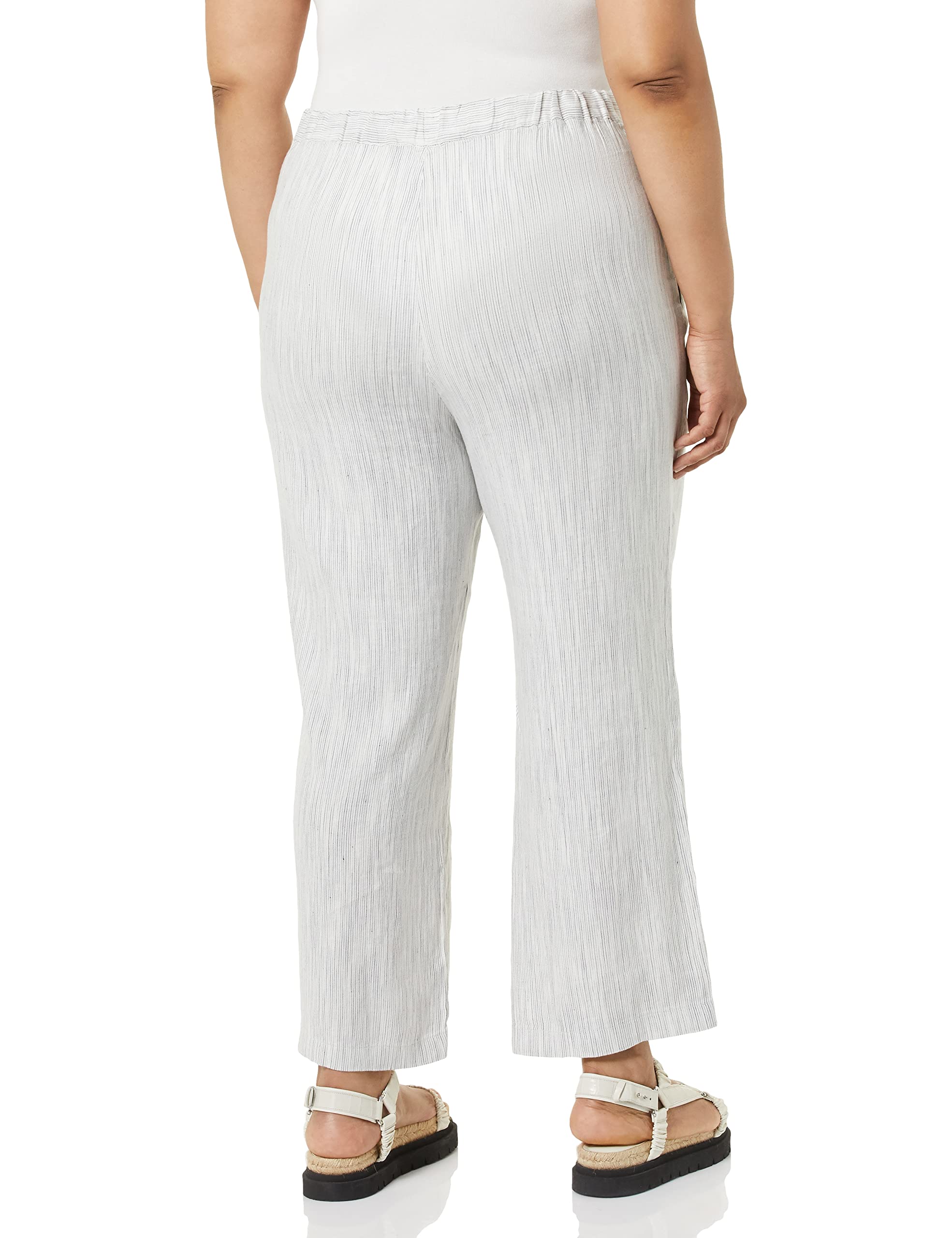 NIC+ZOE Women's Plus Size Wide-Leg Pants - Comfortable Stretch Fabric for Casual Wear & Office Outfits | Perfect for Travel, Work & Everyday Style
