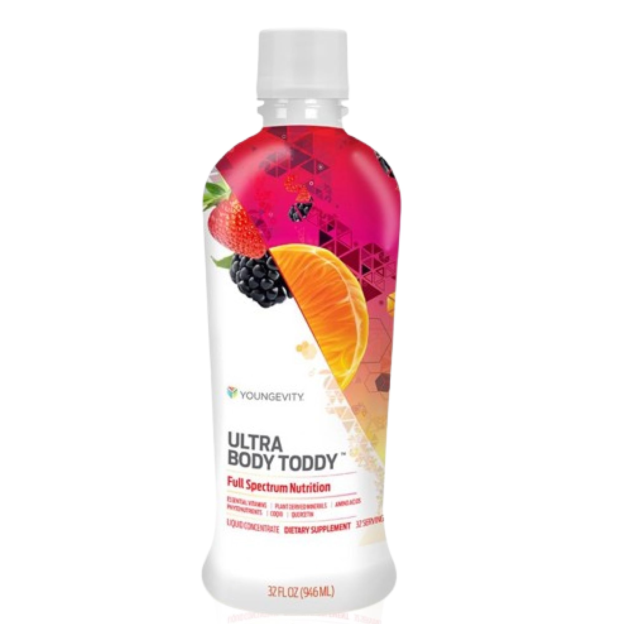 Youngevity Ultra Body Toddy™ - 100+ Nutrient Mega Multi-Vitamin Mineral Supplement for Men & Women - Enhanced Absorption with Phytonutrients & Amino Acids - 32 Fl Oz (Pack of 2) - Supports Immune Health, Energy & Overall Wellness for Active Lifestyles