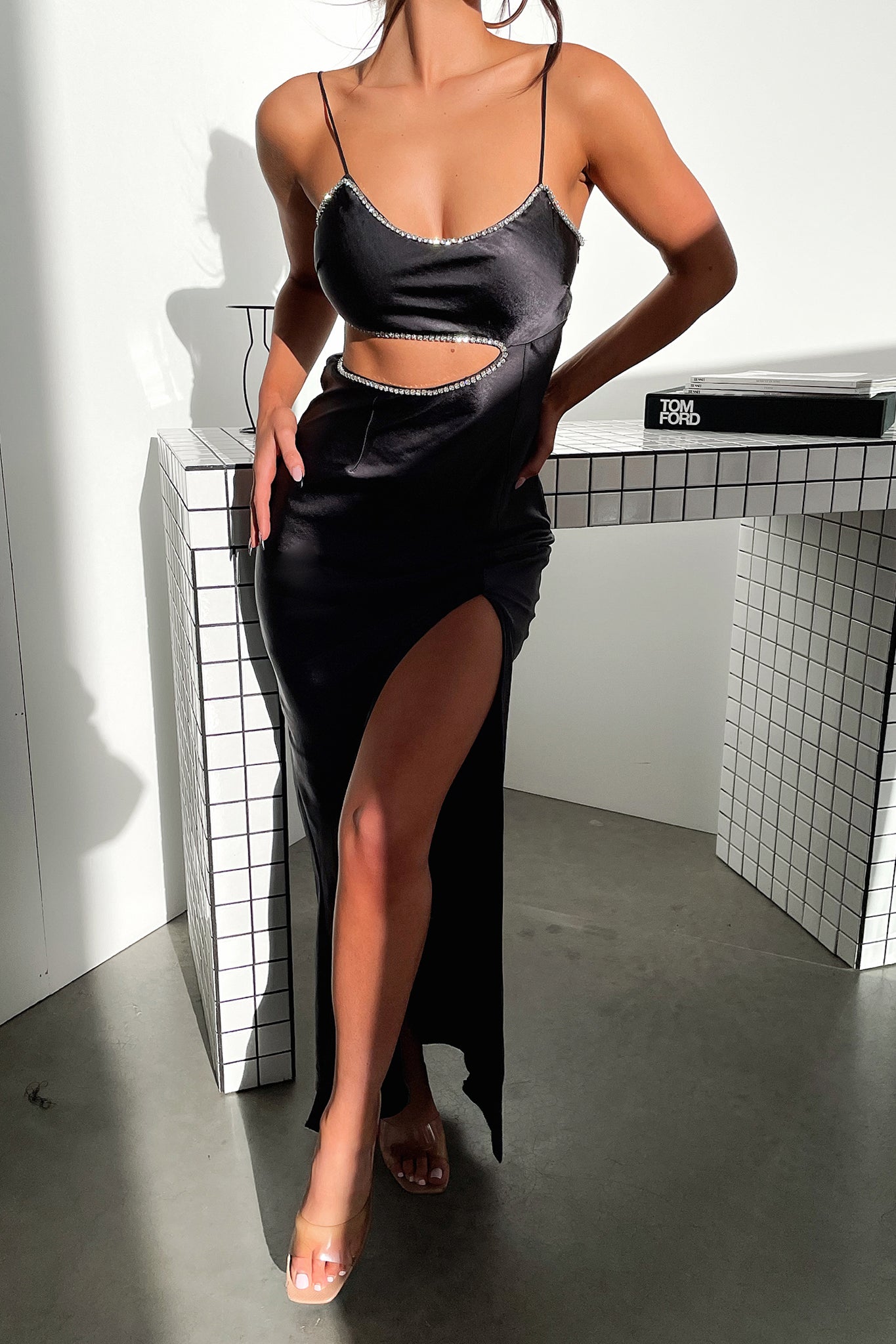 Kiara Maxi Dress for Women - Elegant Black Long Flowy Dress for Summer, Beach, Parties & Special Occasions