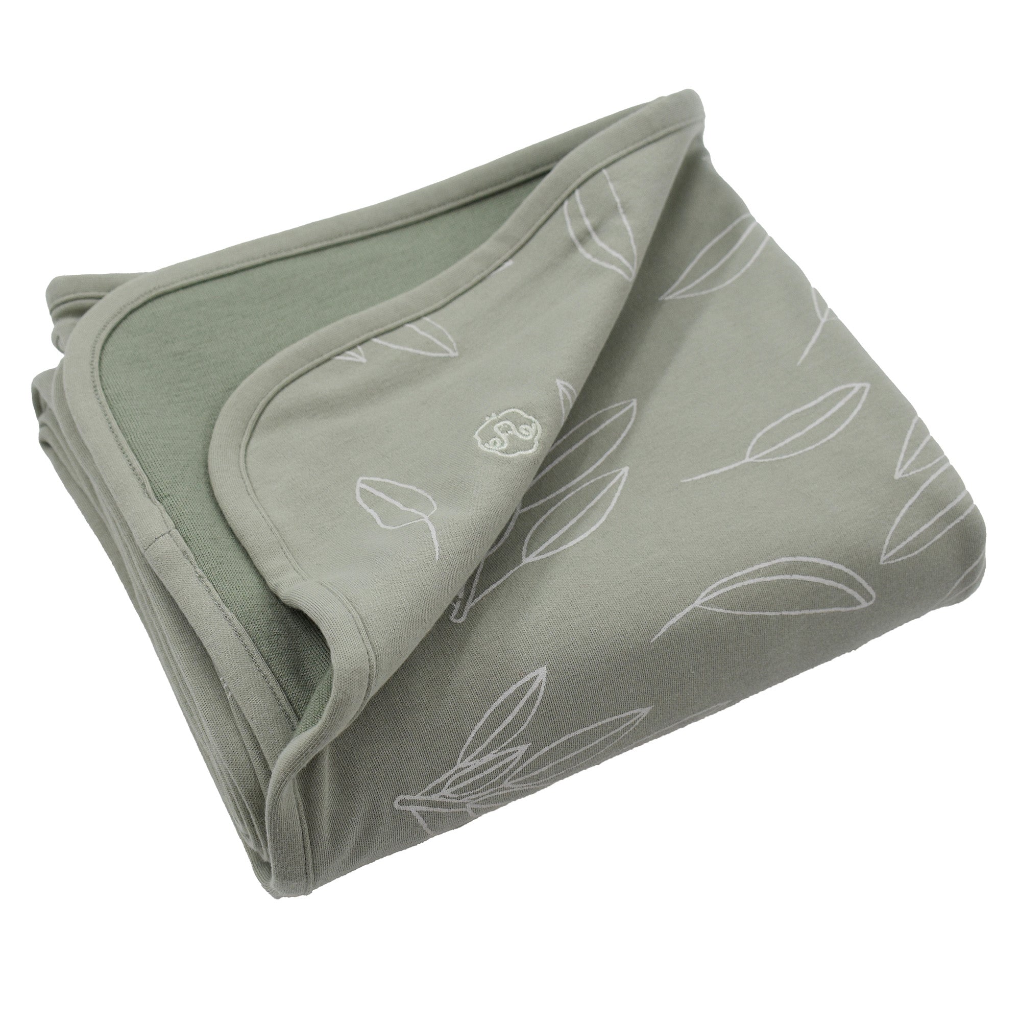 Premium 4 Season Toddler Blanket - Soft Merino Wool & Organic Cotton Baby Blanket 52.5