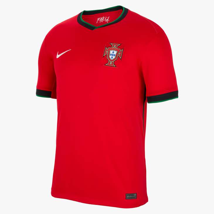 Nike Portugal 2024/25 Home Men's Soccer Jersey - Authentic Football Shirt for Fans & Players - Perfect for Matchdays, Training & Casual Wear