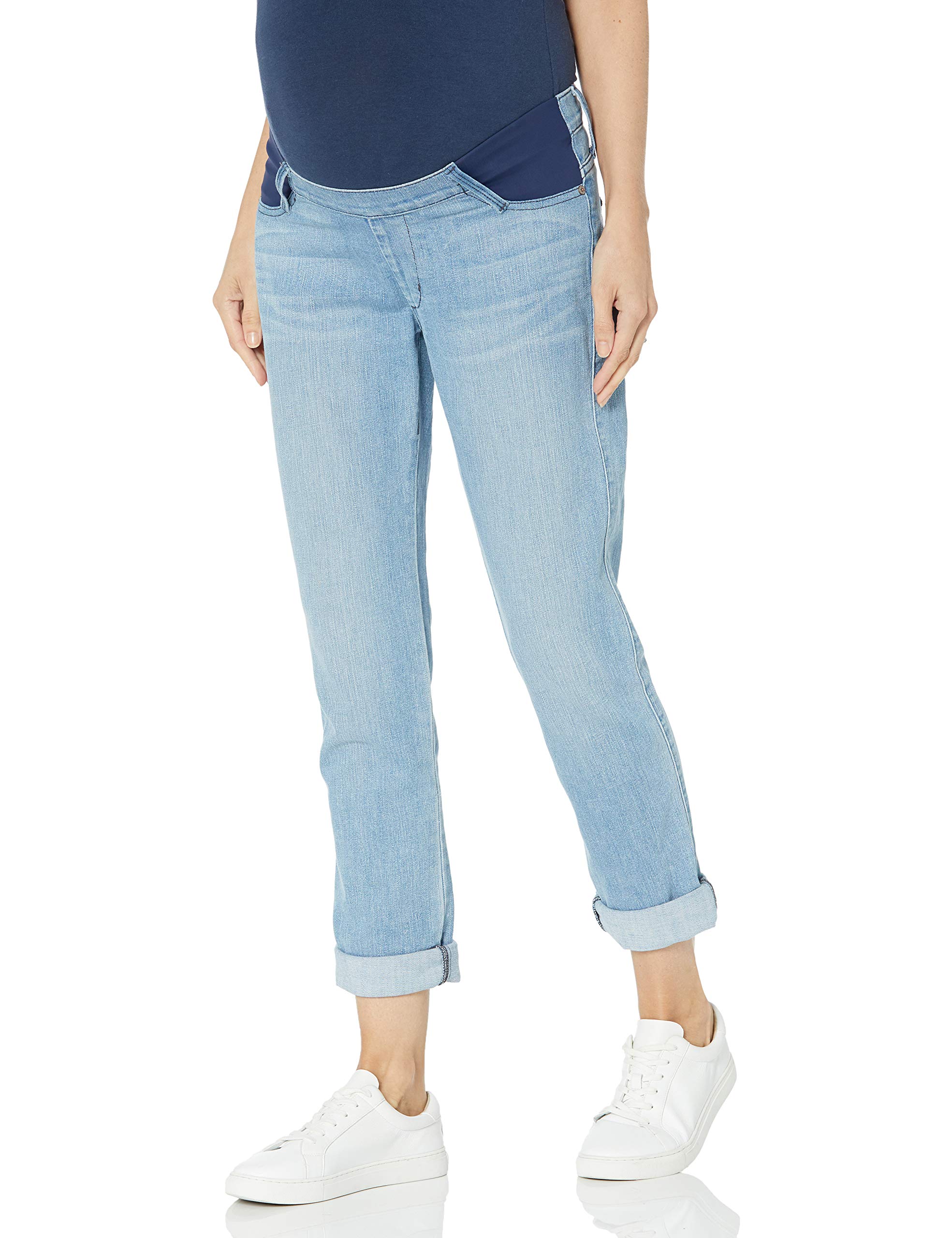 James Jeans Women's Neo Beau Maternity Jean in Joyride - Stretch Comfort Fit for Pregnant Women | Perfect for Work, Casual Outings & Everyday Wear