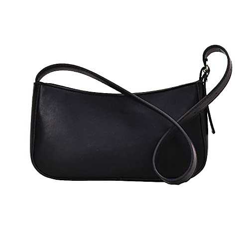 Women's Small Shoulder Bag - Classic Mini Handbag Soft PU Leather Underarm Purse for Everyday Use, Work, Travel & Shopping