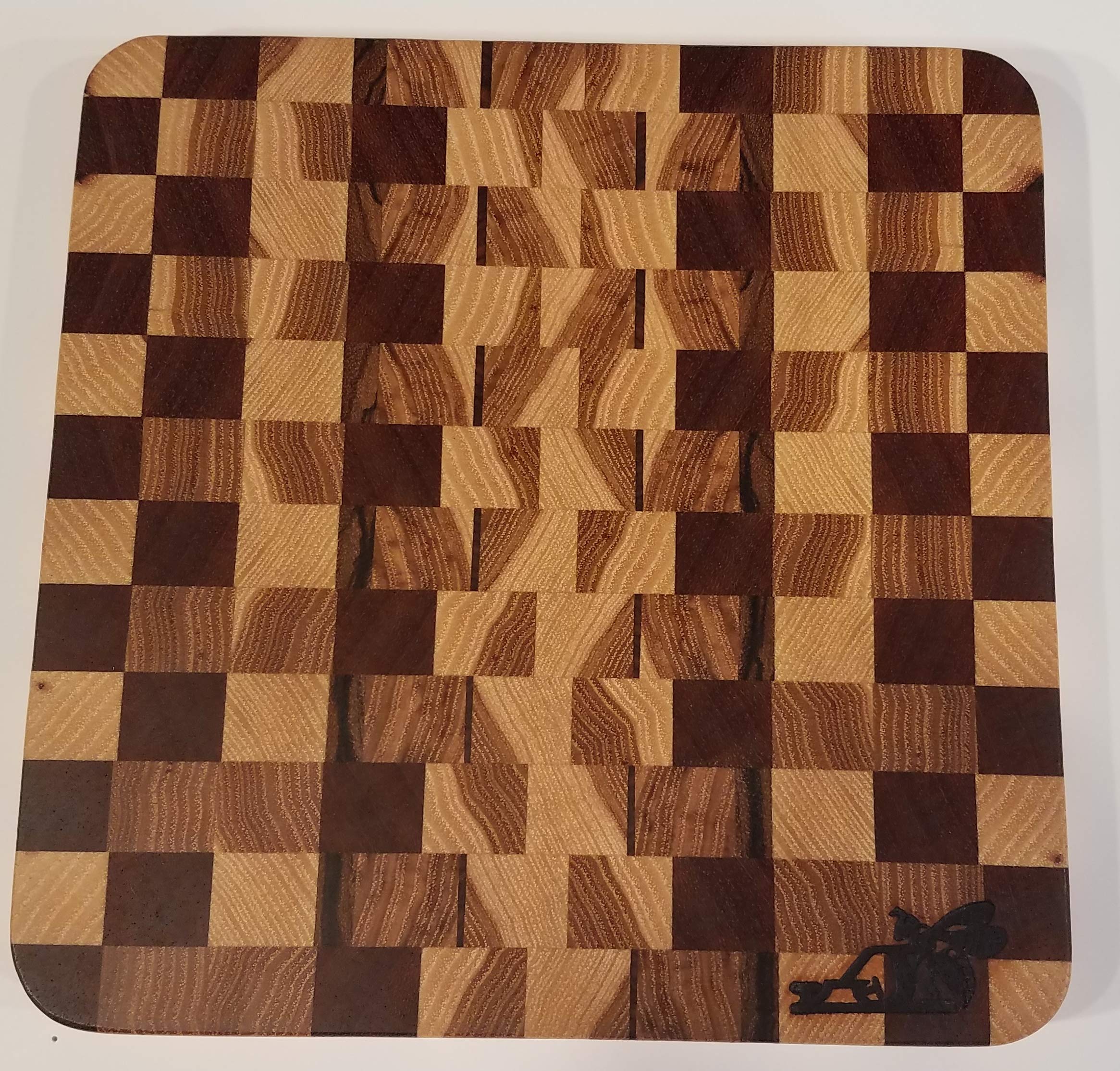 Premium End Grain Cutting Board - Durable Wooden Chopping Block for Kitchen, Butcher, and Meat Cutting - Perfect for Chefs, Home Cooks & BBQ Enthusiasts