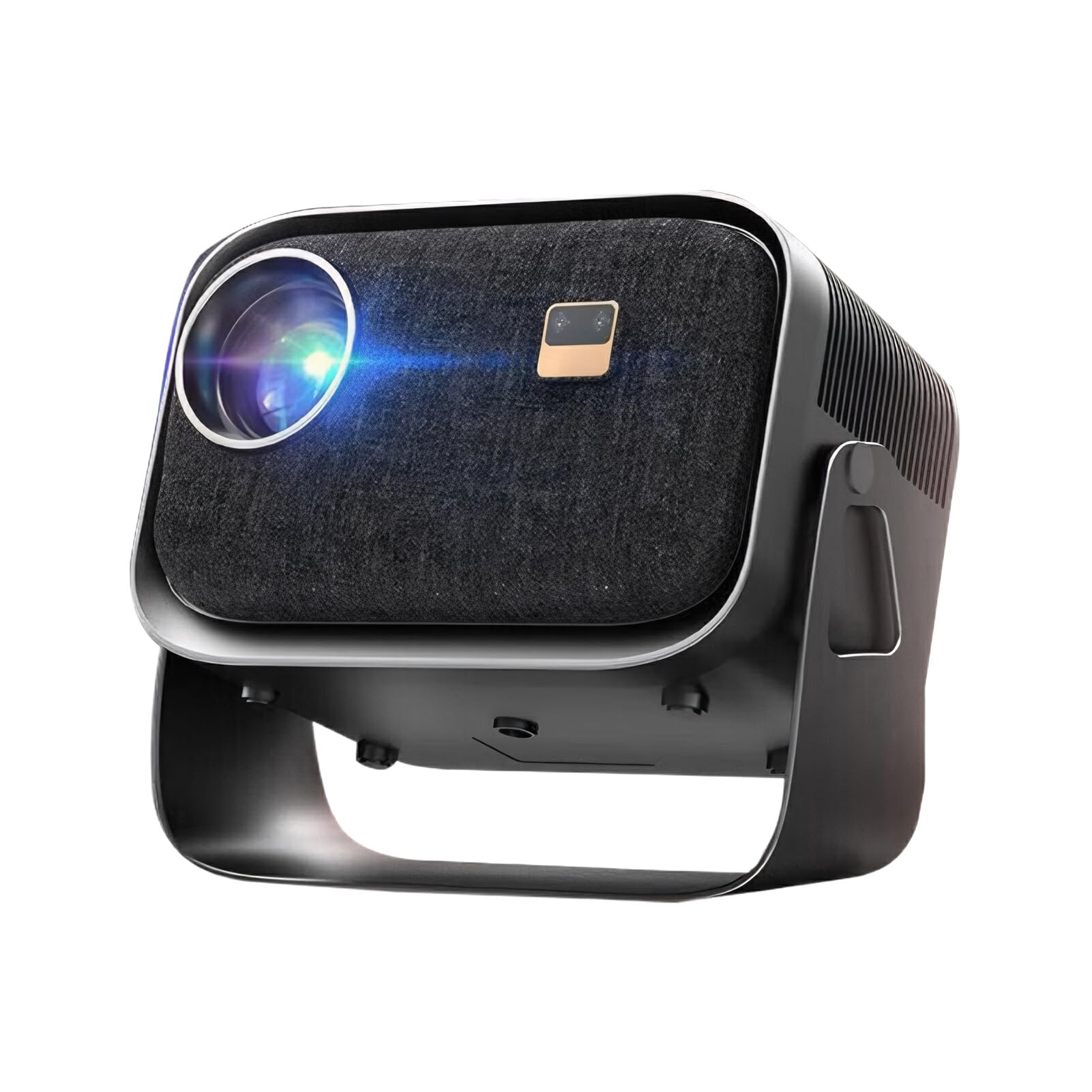 WUUISDNX 4K HD Smart Mini Projector - Android Home Theater Cinema Beam for Movies & Gaming | Portable for Indoor & Outdoor Use
