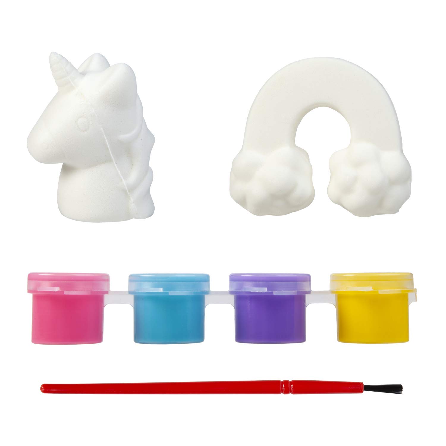 DIY Squishy Kit for Kids - Rainbow & Unicorn Themed Sensory Toys for Stress Relief, Fun Crafts and Creative Play | Perfect for Birthday Gifts, Party Favors & Classroom Activities