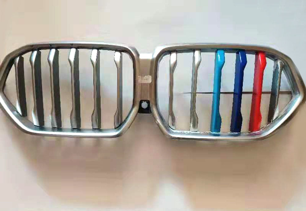 BMW G06 X6 M Style Colored Grille Insert Trims with 6 Beam Kidney Grills (2020-2024) - Upgrade Your X6 Front Grille for Sporty Look & Enhanced Styling - Perfect for Car Enthusiasts & BMW Customization