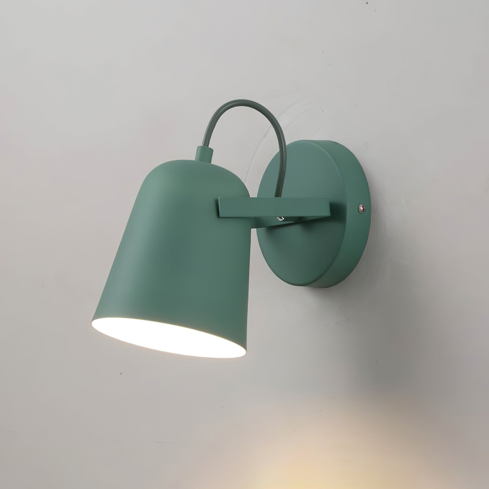 Rotatable Wall Lamp with Adjustable Bells - Modern LED Sconce Light for Bedroom, Living Room & Hallway Decor