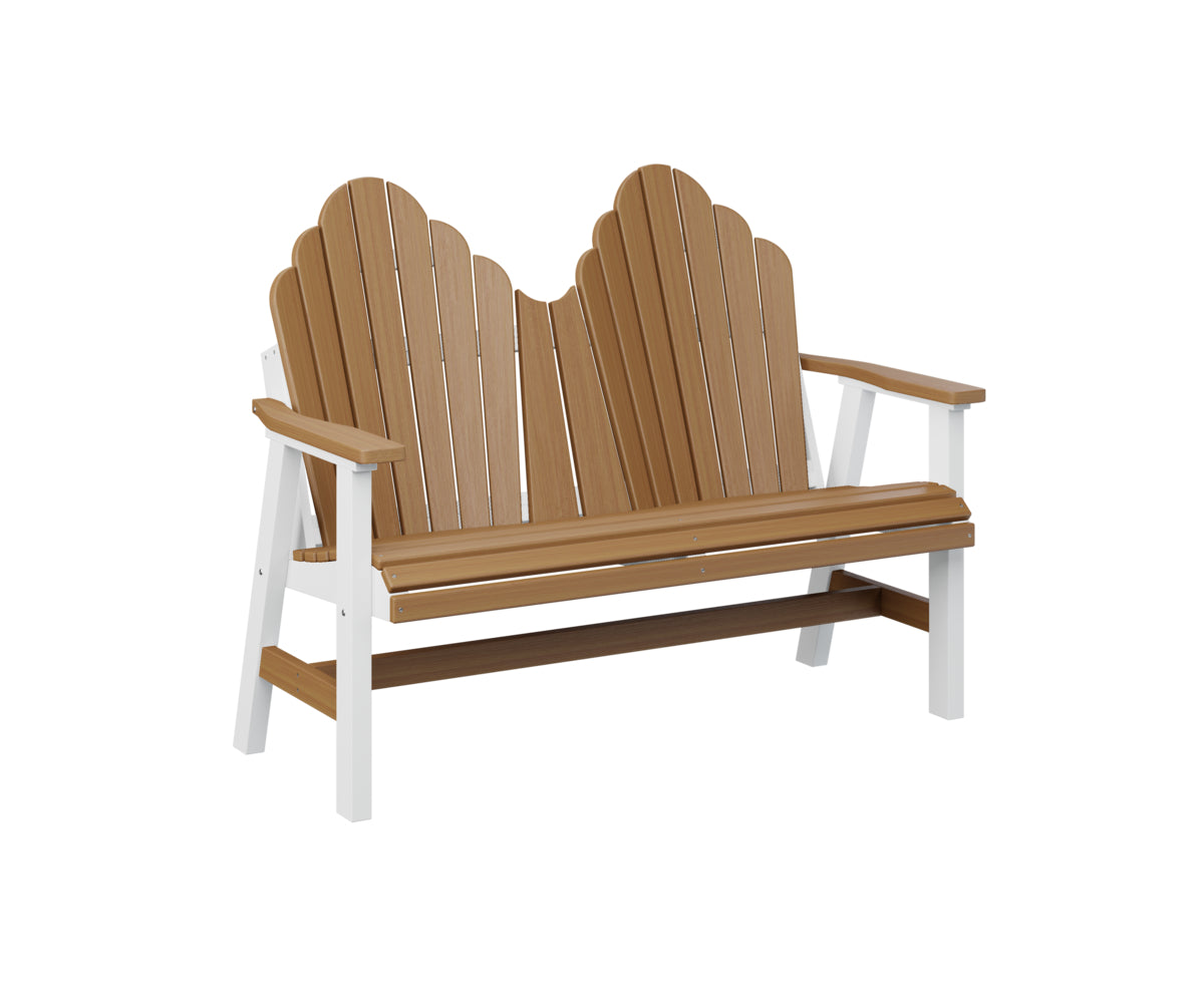 Berlin Gardens Cozi Back Loveseat - Outdoor Patio Furniture Set with Cushions, Weather-Resistant & Comfortable for Garden, Deck, Poolside Relaxation