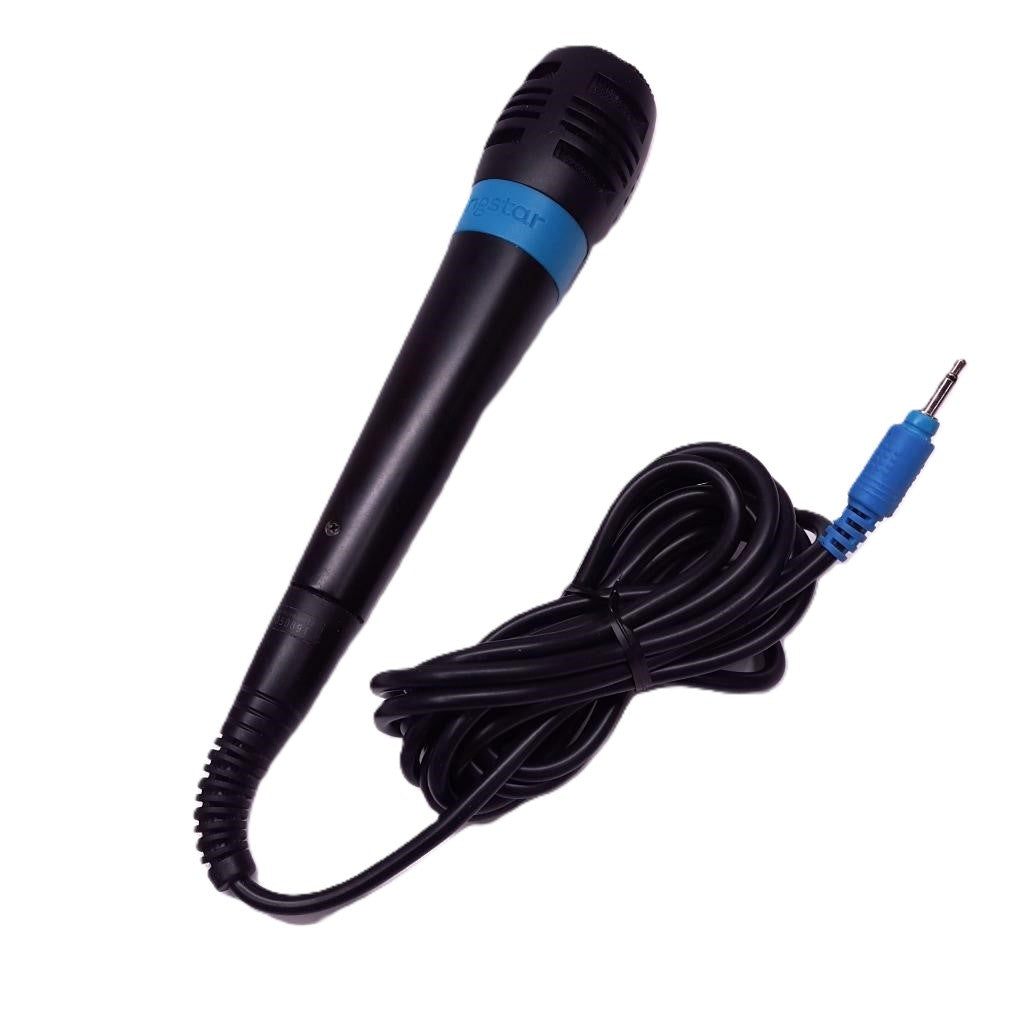 SingStar Microphone - Wireless Bluetooth Karaoke Mic for PS4 & PS5 - Blue | Perfect for Home Parties, Gaming & Singing Fun