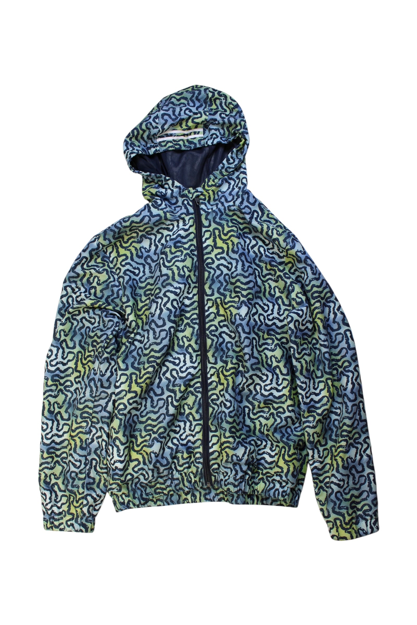 Aigle Waterproof Hooded Rain Jacket for Kids - Size 12Y - Lightweight Windproof Outdoor Coat for Hiking, Camping & School