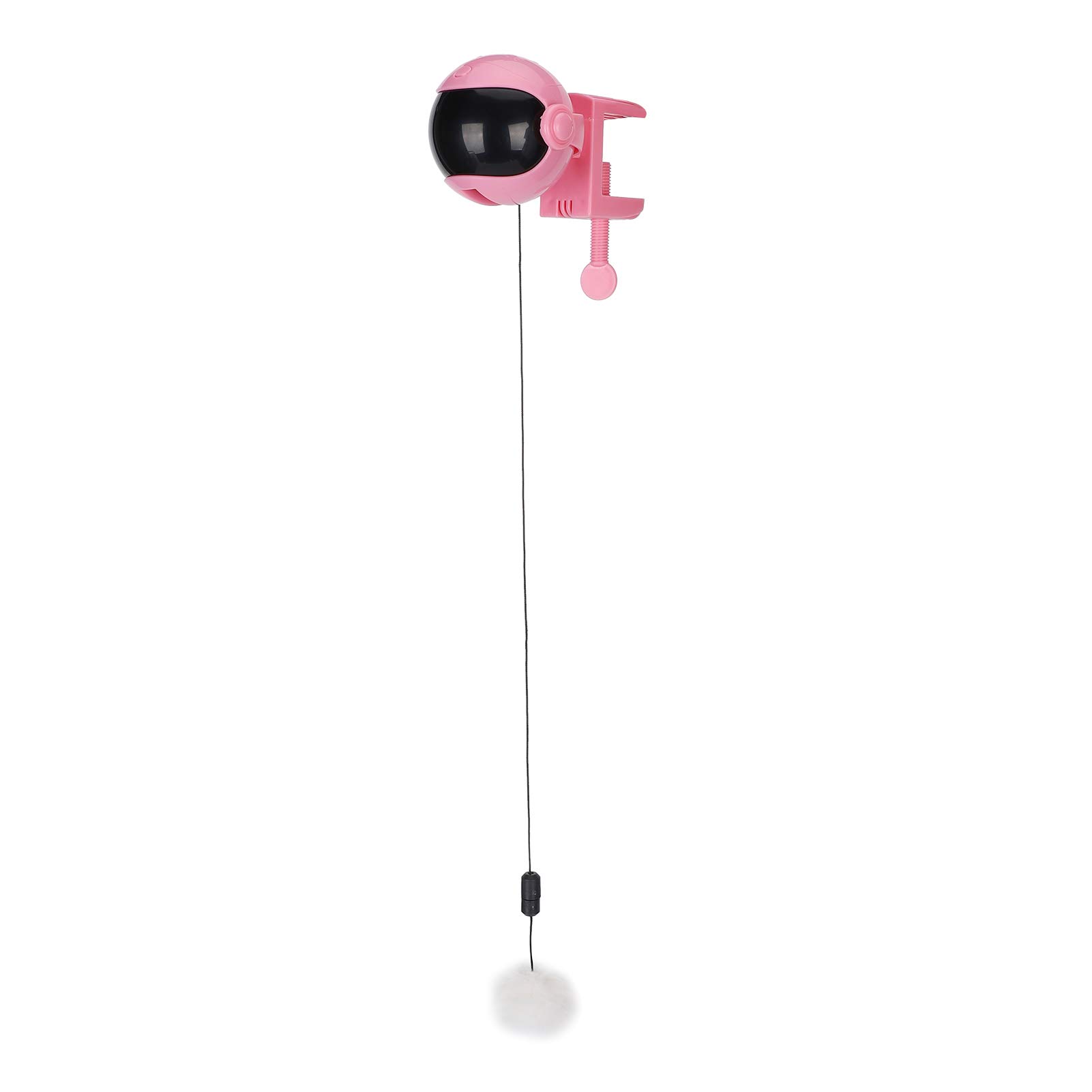 Interactive Electric Rotating Cat Toy for Indoor Cats - Smart Automatic Plush Ball with Irregular Lifting Motion - Exercise & Play Toy for Kittens (Pink) - Perfect for Boredom Relief & Active Playtime