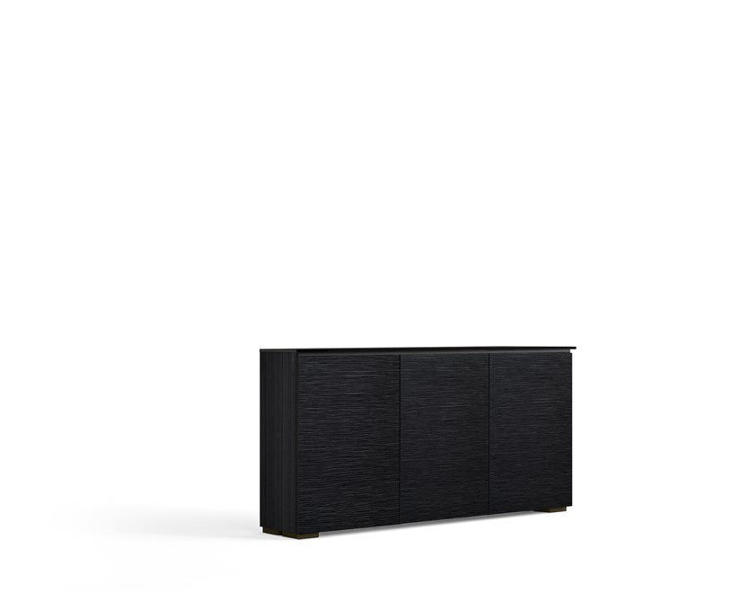 Salamander Designs Chicago Chameleon Low Profile 337 Audio Cabinet - Premium TV Stand for Home Theater & Entertainment Systems - Perfect for Living Room, Bedroom, or Office Setup