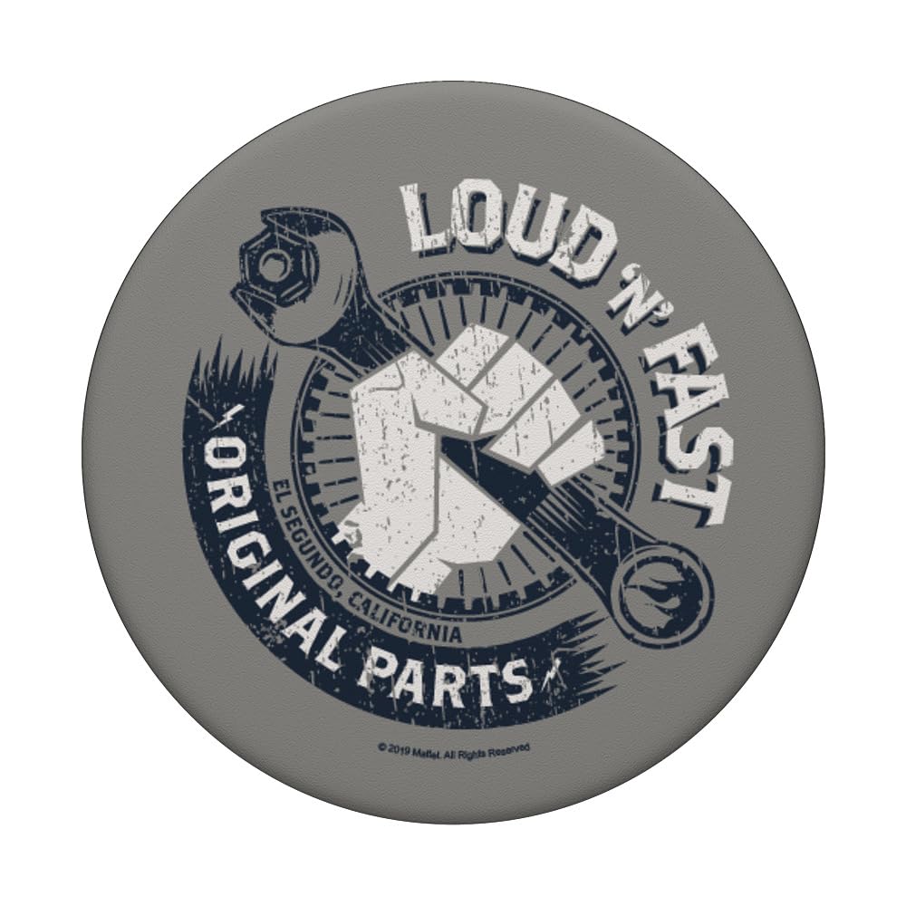 Hot Wheels Loud 'N' Fast PopSockets Standard PopGrip - Swappable Phone Grip & Stand for Smartphones - Perfect for Gaming, Driving, and Everyday Use