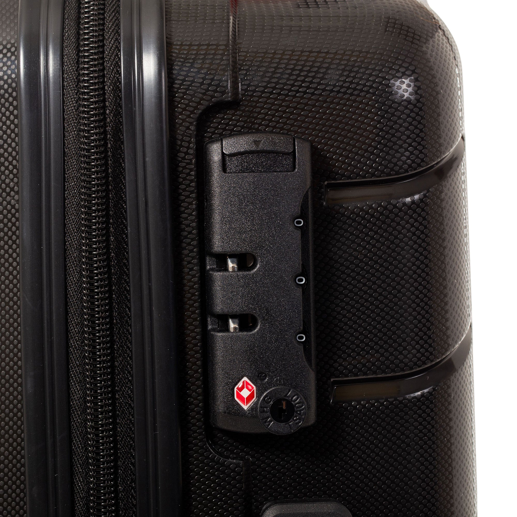 Air Canada Optimum Hardside 3-Piece Luggage Set - Durable Spinner Suitcase for Travel, Carry-On & Checked Bags - Perfect for Business Trips, Vacations & Family Travel