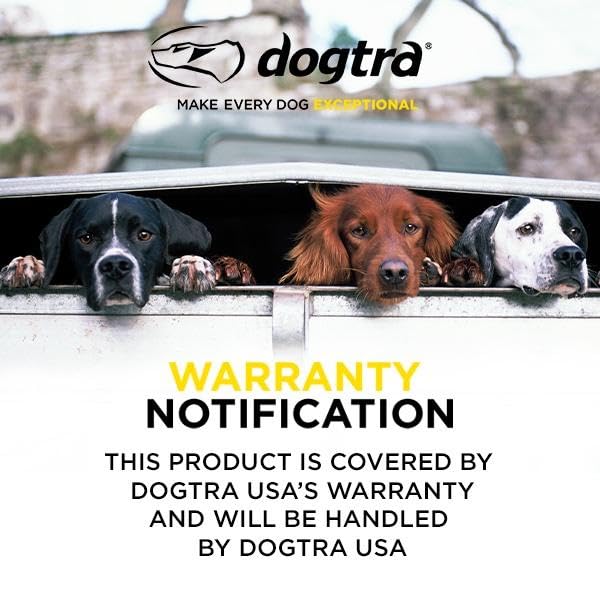 Dogtra 1902S Ergonomic 3/4-Mile IPX9K Waterproof High-Output 2-Dog Remote Training E-Collar for Hunting, Obedience & Outdoor Adventures – Perfect for Large Dogs & Professional Trainers