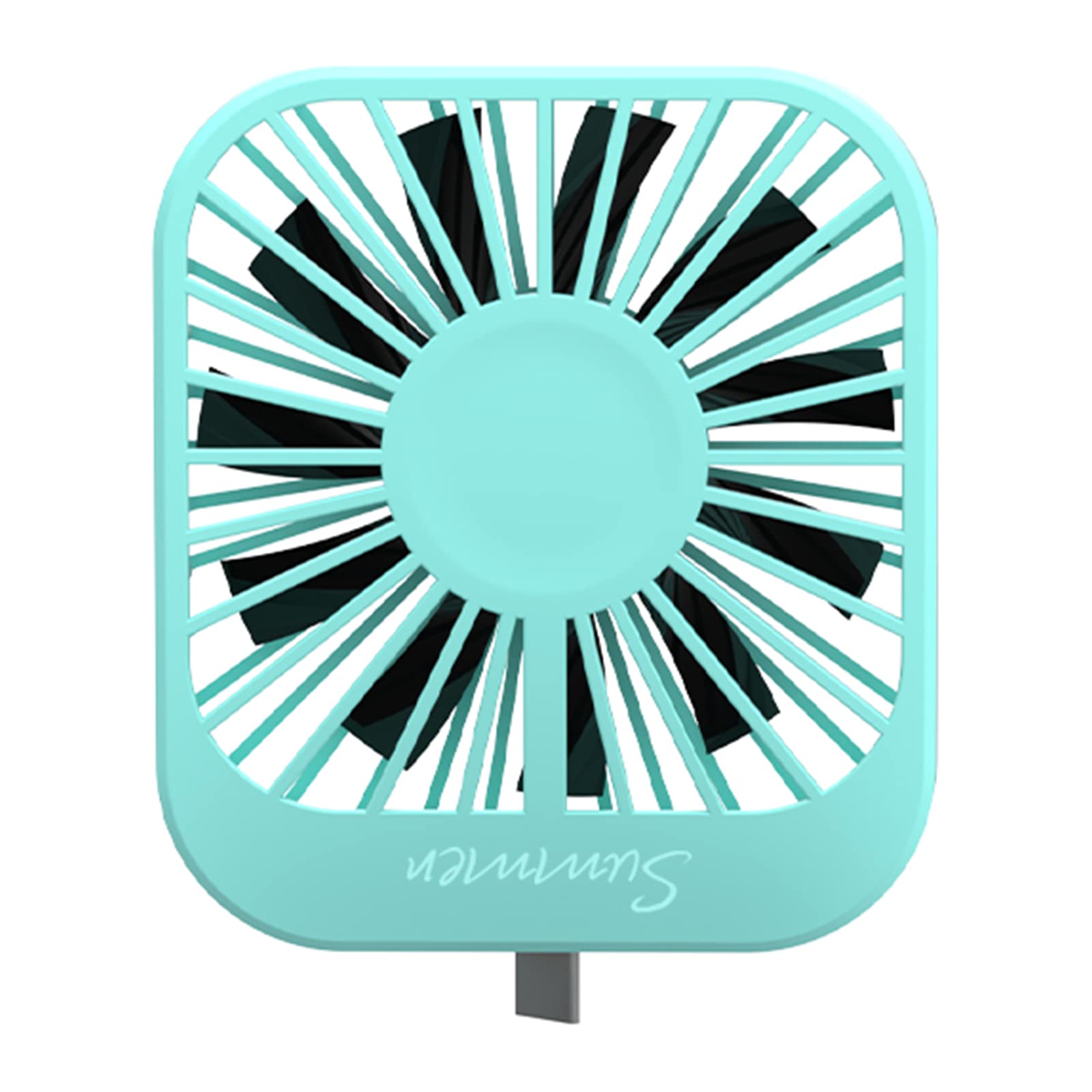 LARUISEE Mini Portable USB C Fan - Rechargeable Cooling Fan for Phones, Laptops & Travel | Type C USB Gadget with Low Power Consumption | Perfect for Dorm Rooms, Office & Outdoor Use