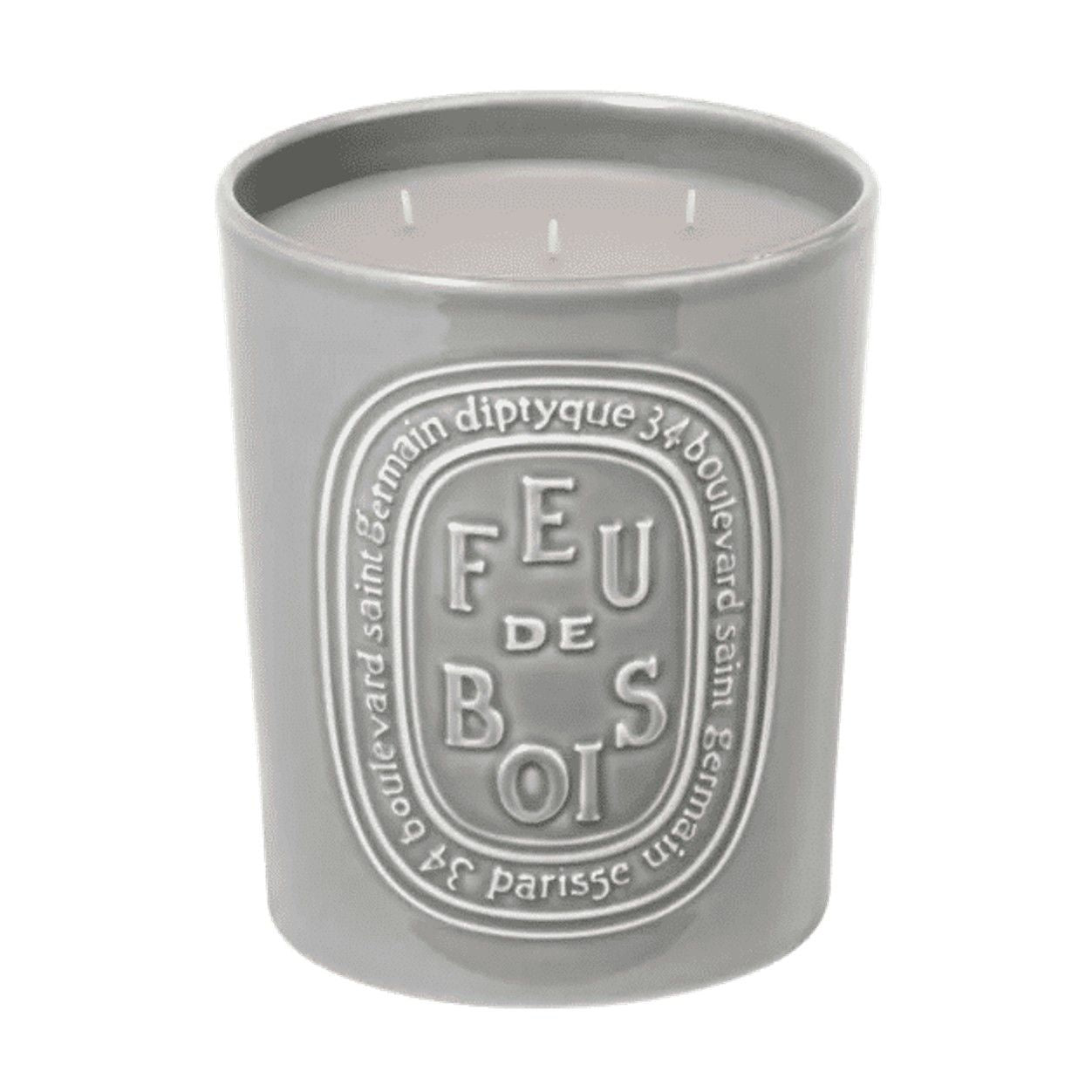 Wood Fire Scented Candle - Natural Aromatherapy for Home, Relaxation & Cozy Ambiance | Perfect for Living Room, Bedroom & Romantic Evenings