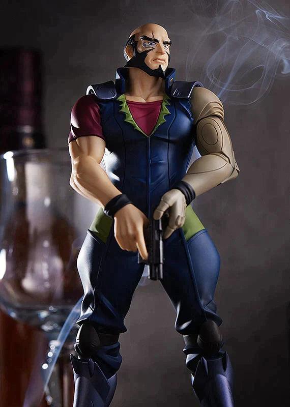 Cowboy Bebop Jet Black Pop Up Parade Action Figure - Anime Collectible for Fans & Gift Idea for Sci-Fi Enthusiasts