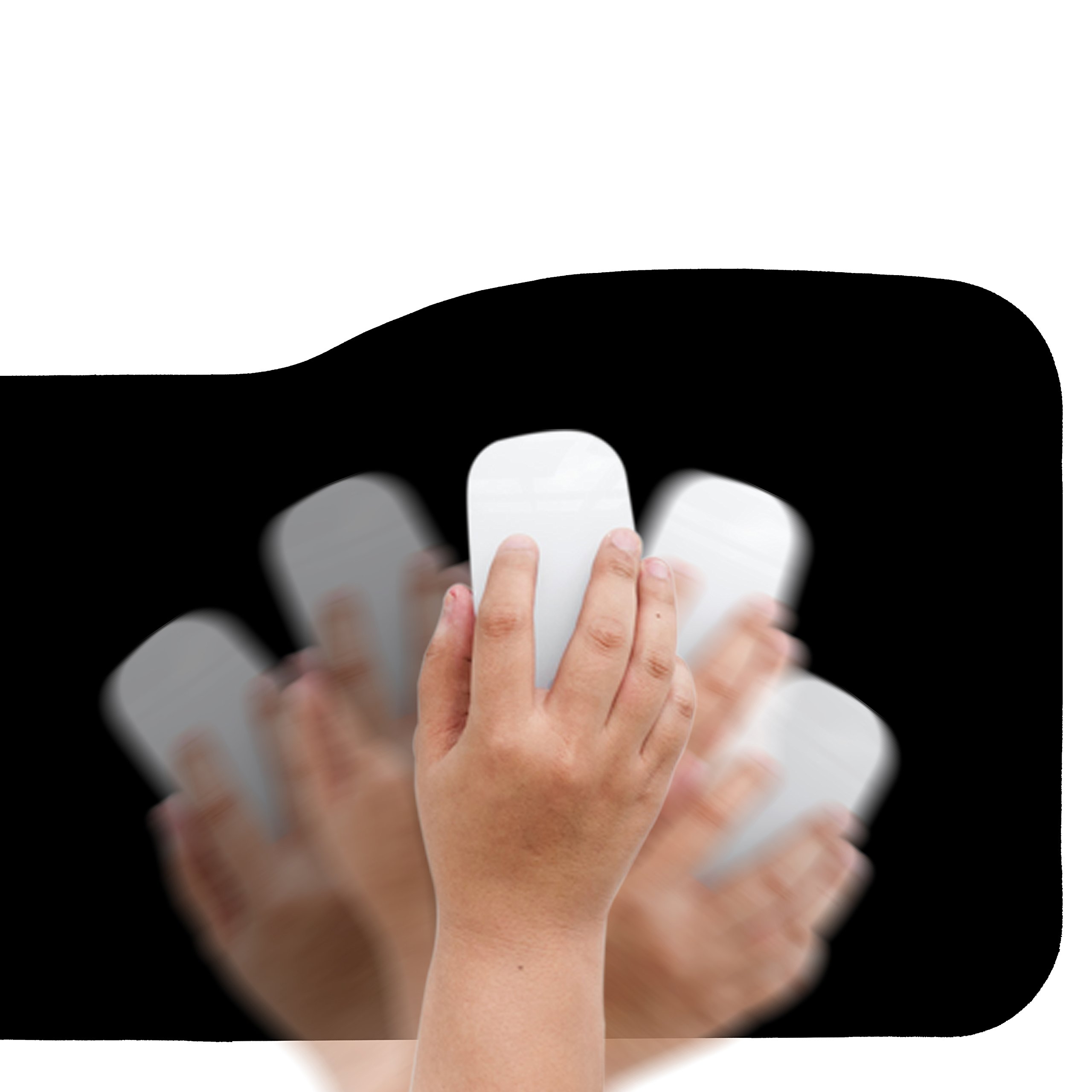 BRILA XXL Extended Gaming Mouse Pad with Non-Slip Rubber Base - 29.5