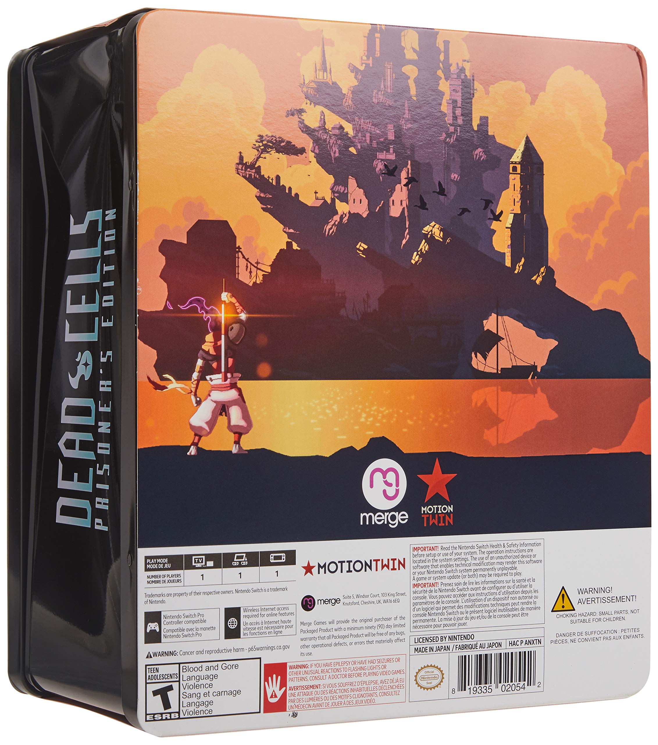 Dead Cells - Prisoner's Edition for Nintendo Switch | Action Roguelike Game | Perfect for Solo & Multiplayer Gaming Sessions