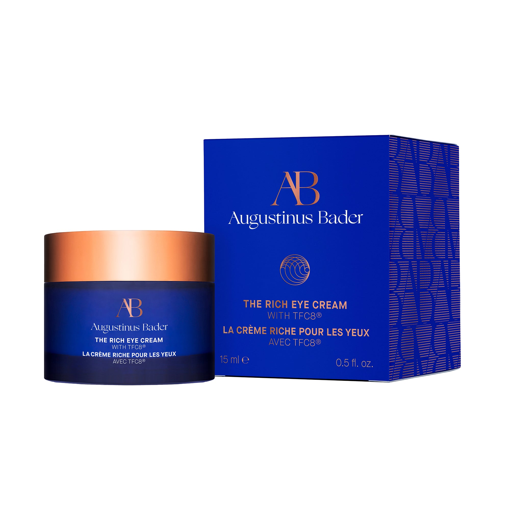 TFC8 Rich Eye Cream - 15ml Anti-Aging & Hydrating Treatment for Dark Circles & Wrinkles | Perfect for Night Routine & Travel Skincare