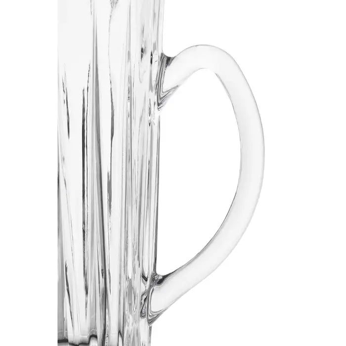 Beaufort Crystal Pitcher - Elegant Glass Water Pitcher for Home, Kitchen & Entertaining - Perfect for Iced Tea, Lemonade & Cocktails