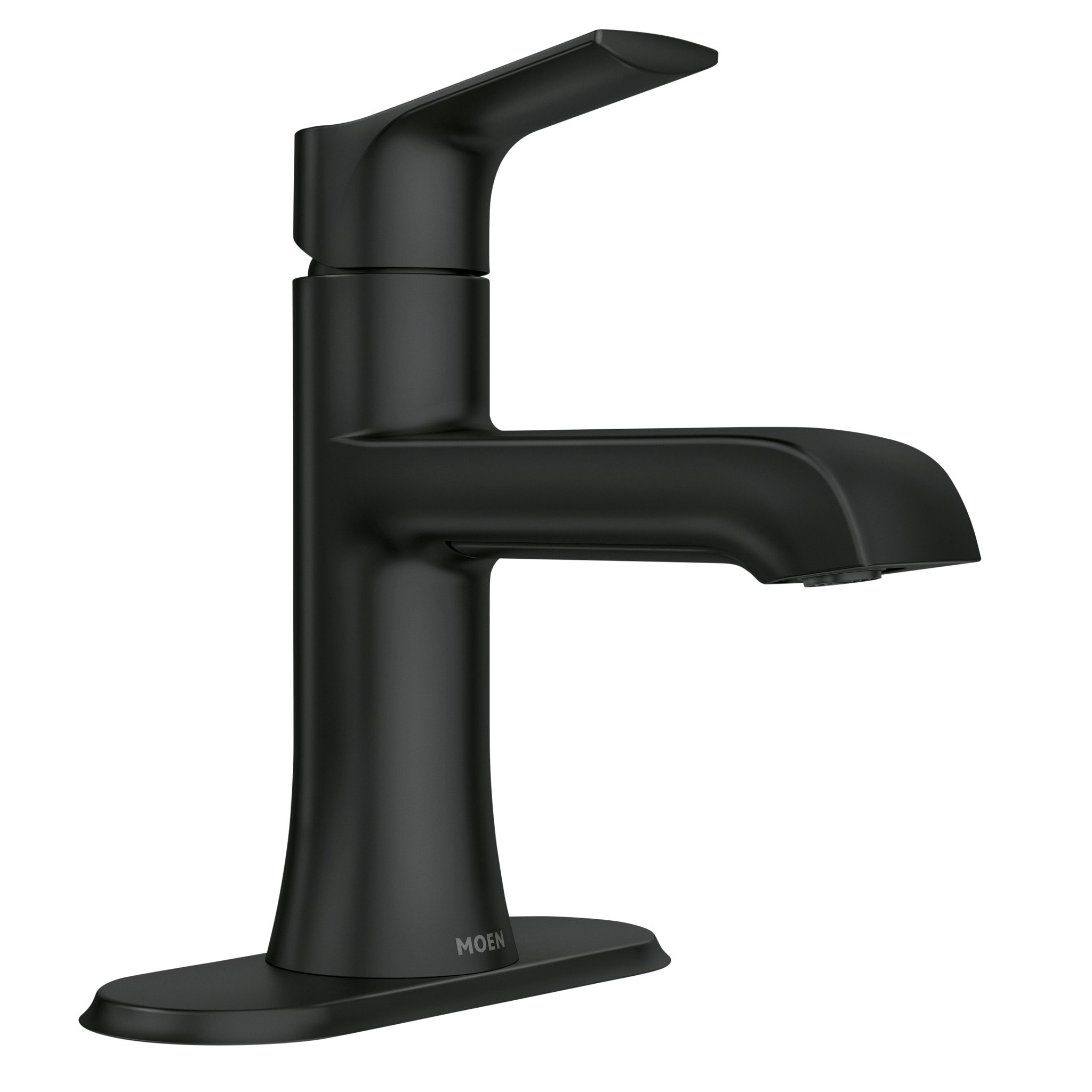 Chrome Single Handle High Arc Bathroom Faucet - Modern Waterfall Spout for Sink Vanity, Perfect for Home & Hotel Bathroom Renovation